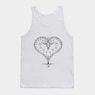 Weird Heart Tank Top